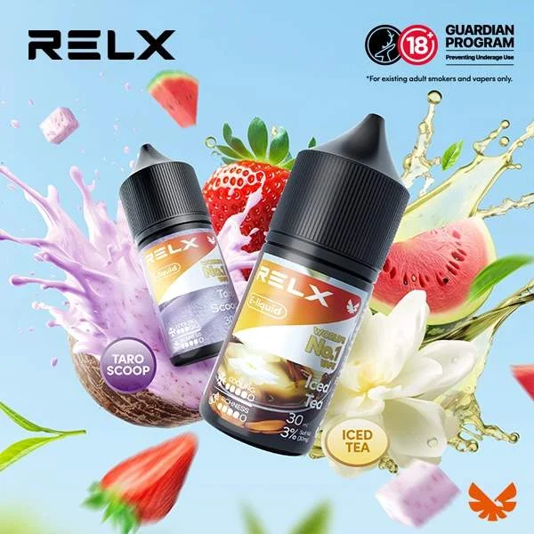 悅刻電子煙油RELX菸油30ml×30mg尼古丁鹽
