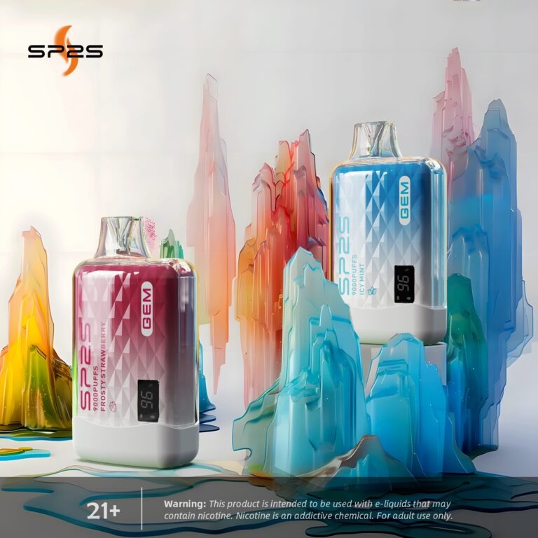 SP2S GEM 9000口｜智能雙顯拋棄式・12ml 大容量｜16款口味現貨速發
